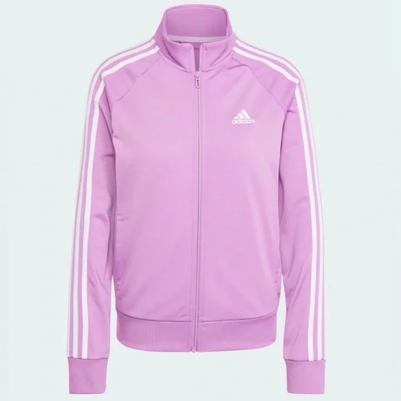 Adidas | Women's 3-Stripe Tricot Track Jacket - Picture 5 of 5